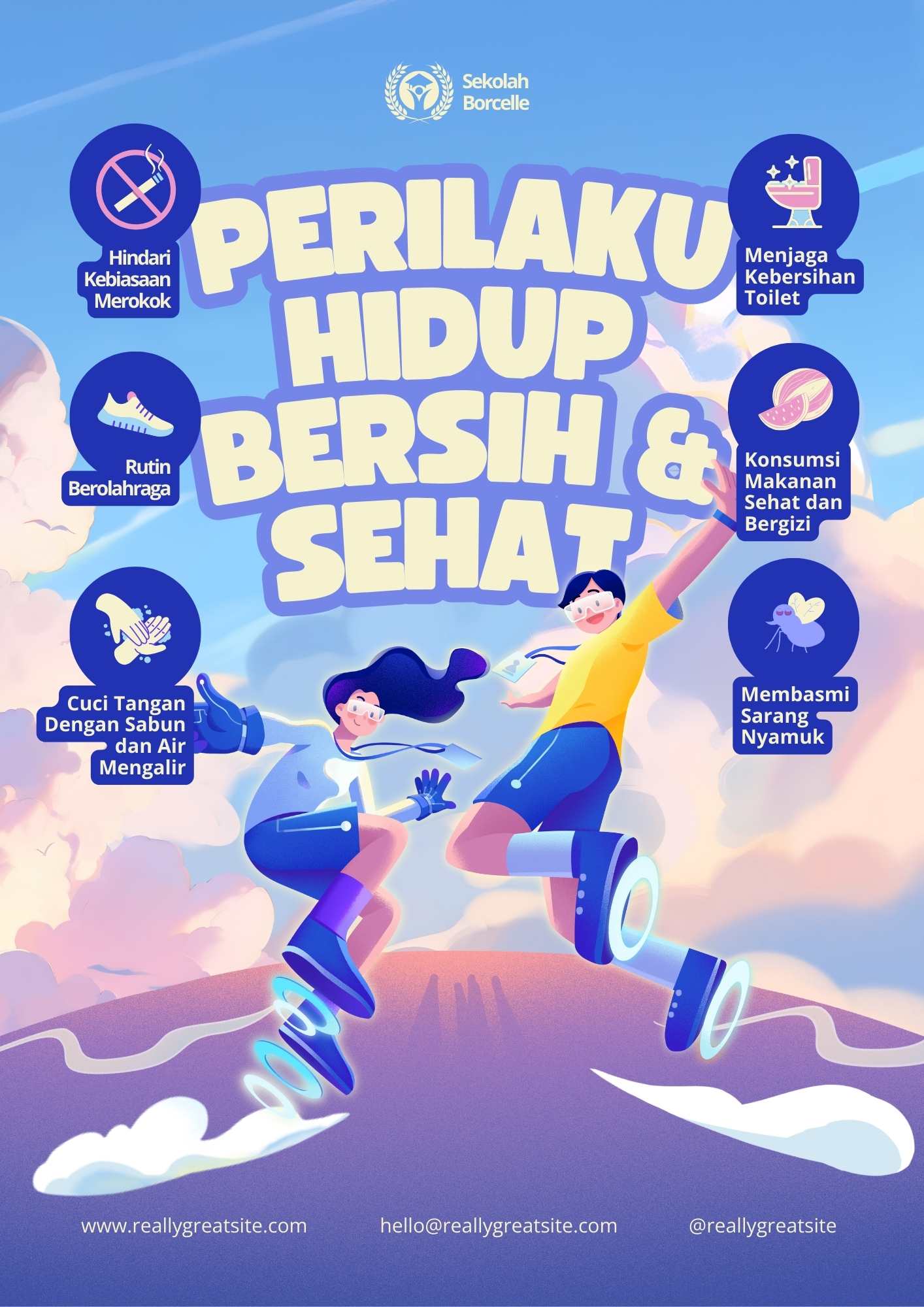 Tugas Contoh Poster Kesehatan Panduan dan Ide Kreatif(02)
